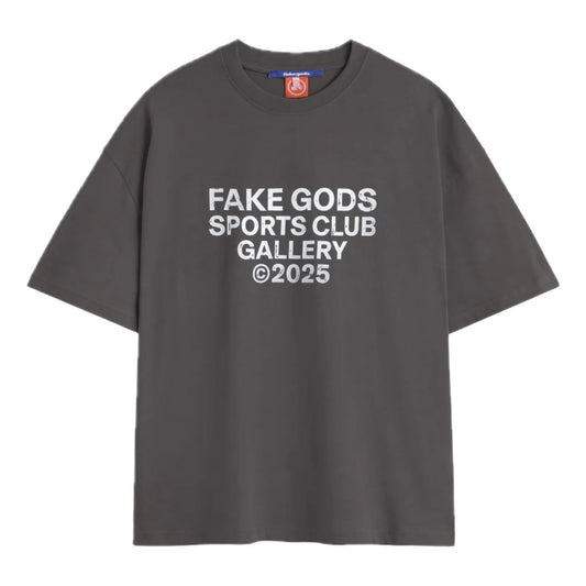 Polera Fake Gods Sports Gallery Dark Grey - L