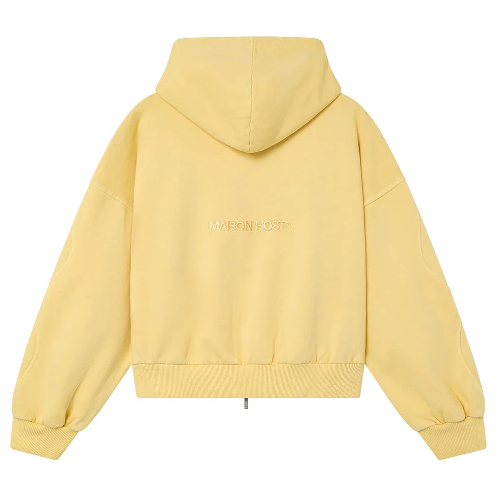 Poleron Maison Host Erode Wave Zipped Yellow