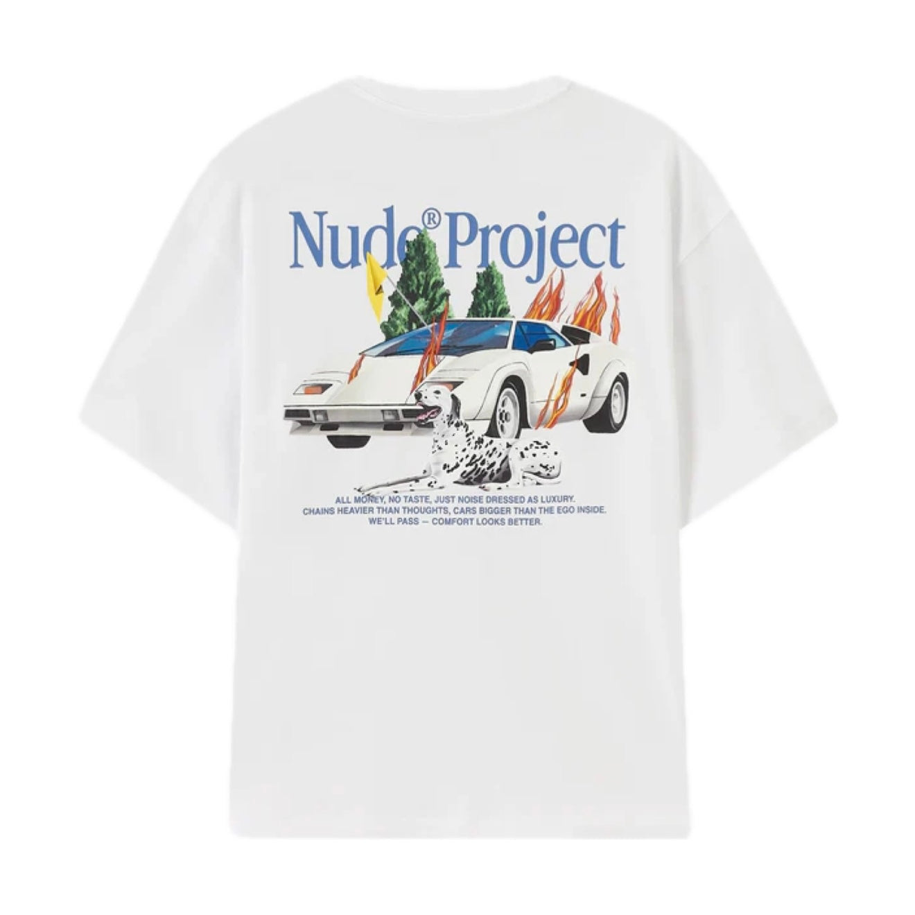 Polera Nude Belfort White