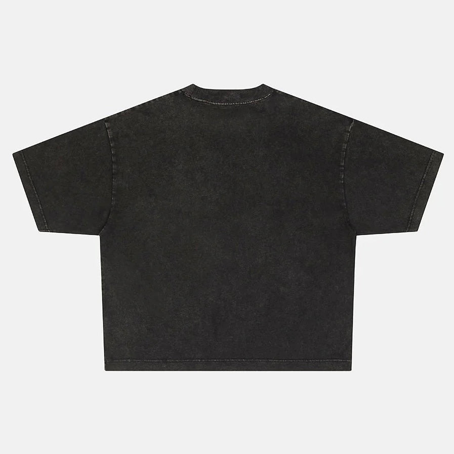Polera Cold Culture Dark Flames Tee Black