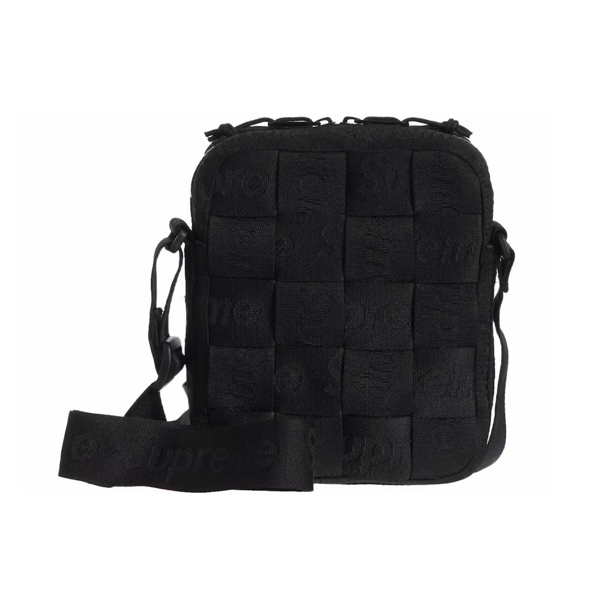 Bolso Supreme Woven Shoulder Bag Black