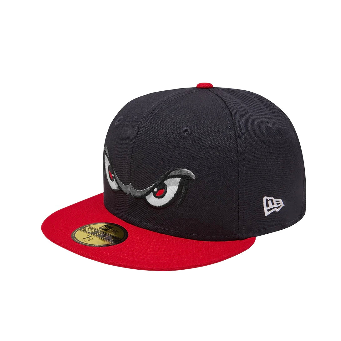 Gorro Corteiz Storm x New Era 59Fifty Fitted Navy/Red
