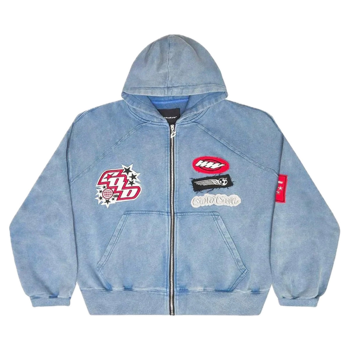 Poleron Cold Culture Walker Zip Washed Indigo