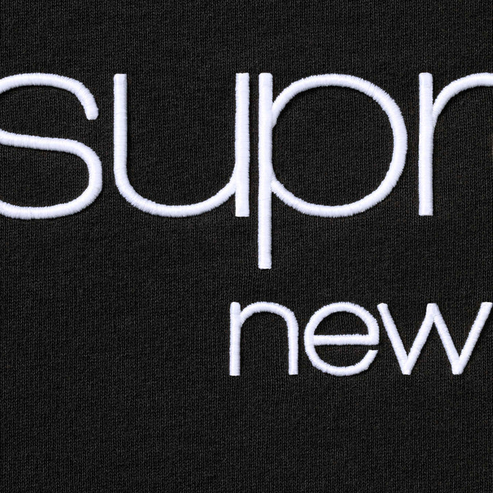 Poleron Supreme Classic Logo Hooded Black SS26