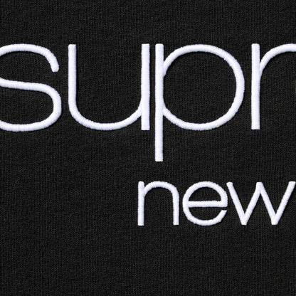 Poleron Supreme Classic Logo Hooded Black SS26