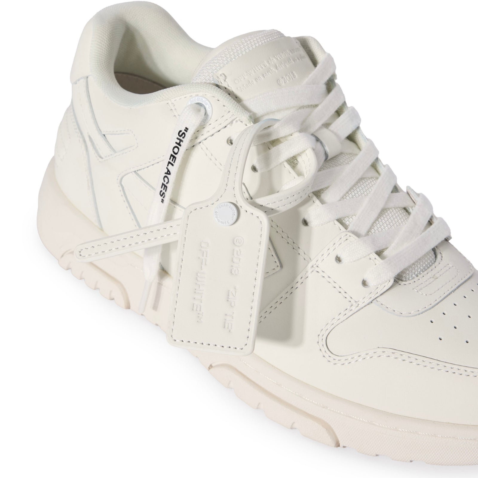 Off-White Out Of Office Calf Leather White/White