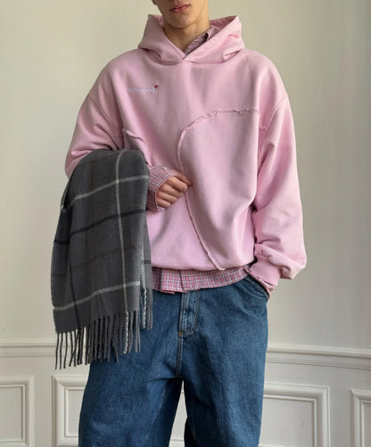Poleron Fake Gods Interlock Rose Hoodie