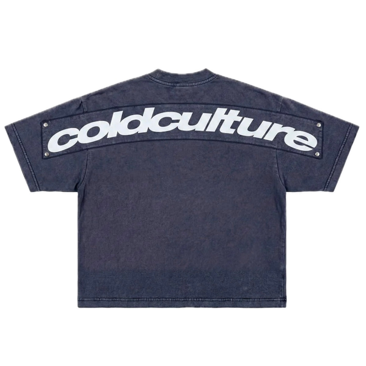 Polera Cold Culture Full On Washed Denim Blue