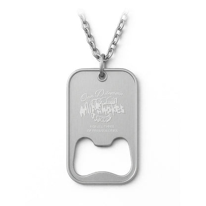 Necklace MilfShake Dogtag