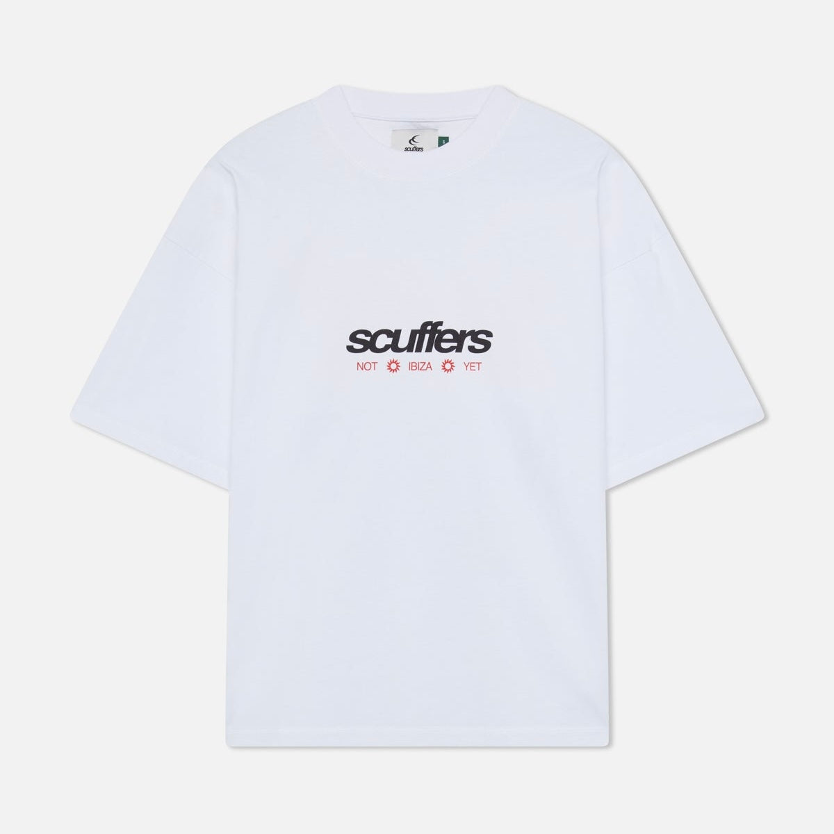 Polera Scuffers Not Ibiza White