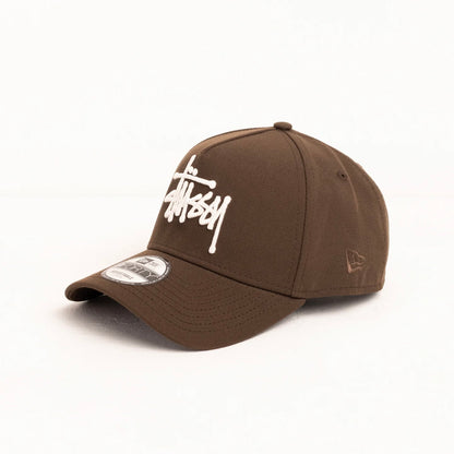 Gorro Stussy 9Forty Basic Snapback Cap Brown