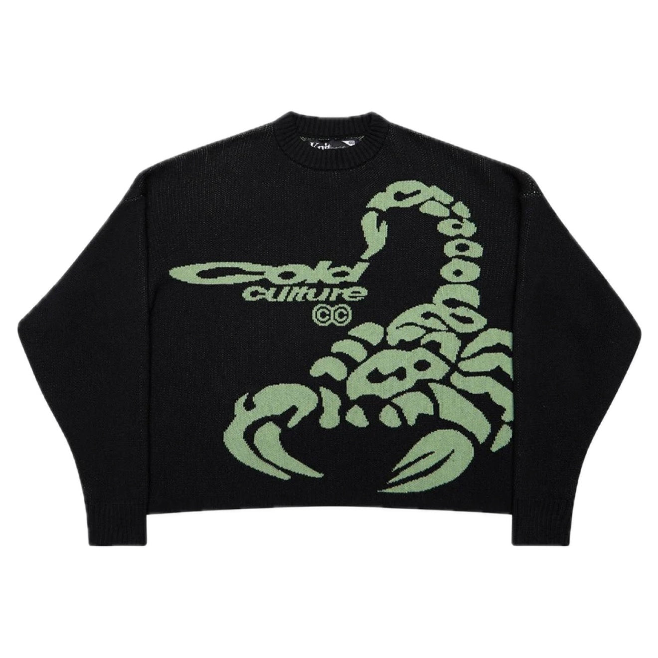 Sweater Cold Culture Poison Knit Black/Green