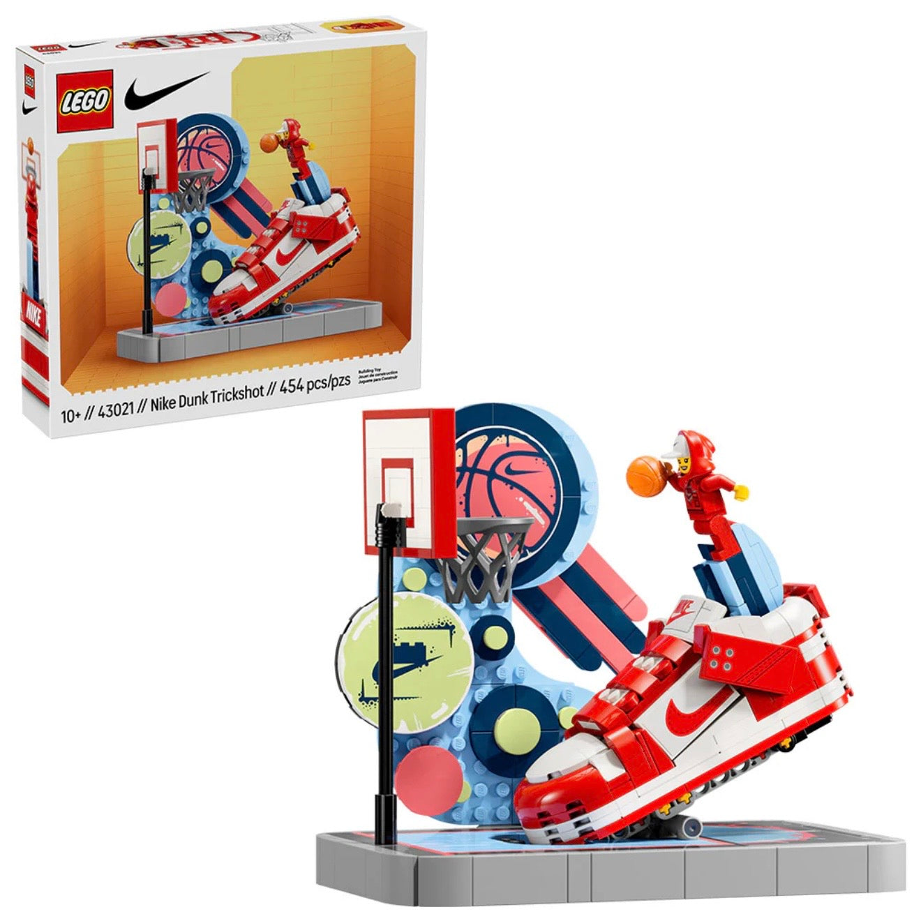 Lego x Nike Dunk Trickshot Set
