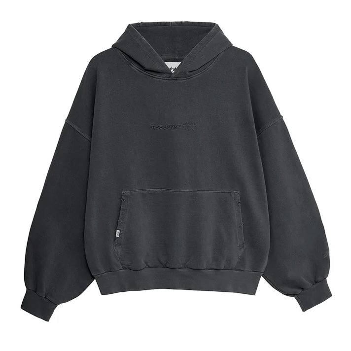 Poleron TwoJeys Stone Washed Black Icon - L