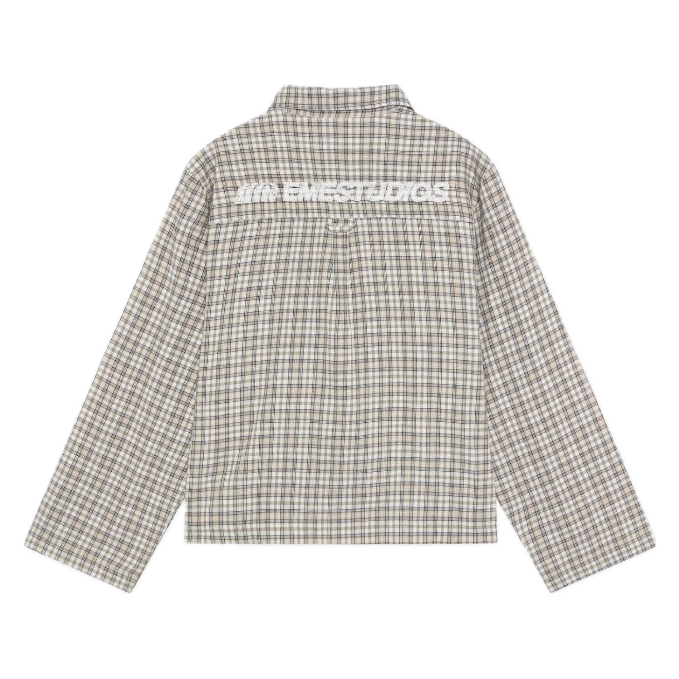 Camisa Eme Studios Ivy Off Sand Boxy Shirt