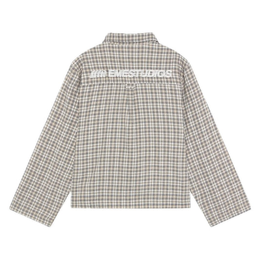 Camisa Eme Studios Ivy Off Sand Boxy Shirt