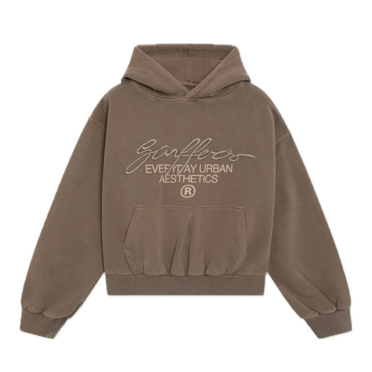 Poleron Scuffers Signature Brown Hoodie