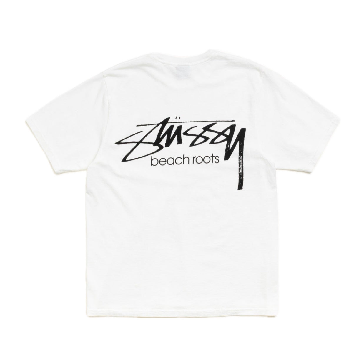 Polera Stussy Beach Roots Pigment Dyed Natural