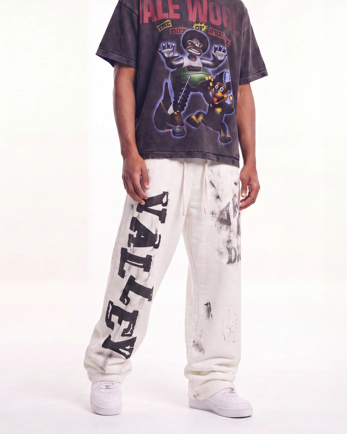 Pantalon Vale Forever Valley Dreams Picasso Sweats Oreo