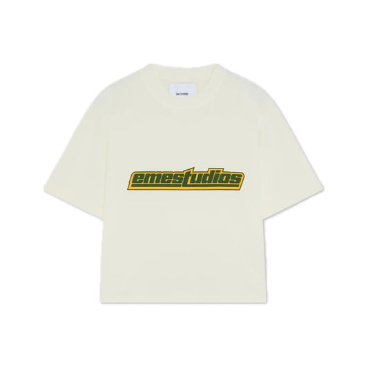 Polera Eme Studios Outline Off Sand Oversized