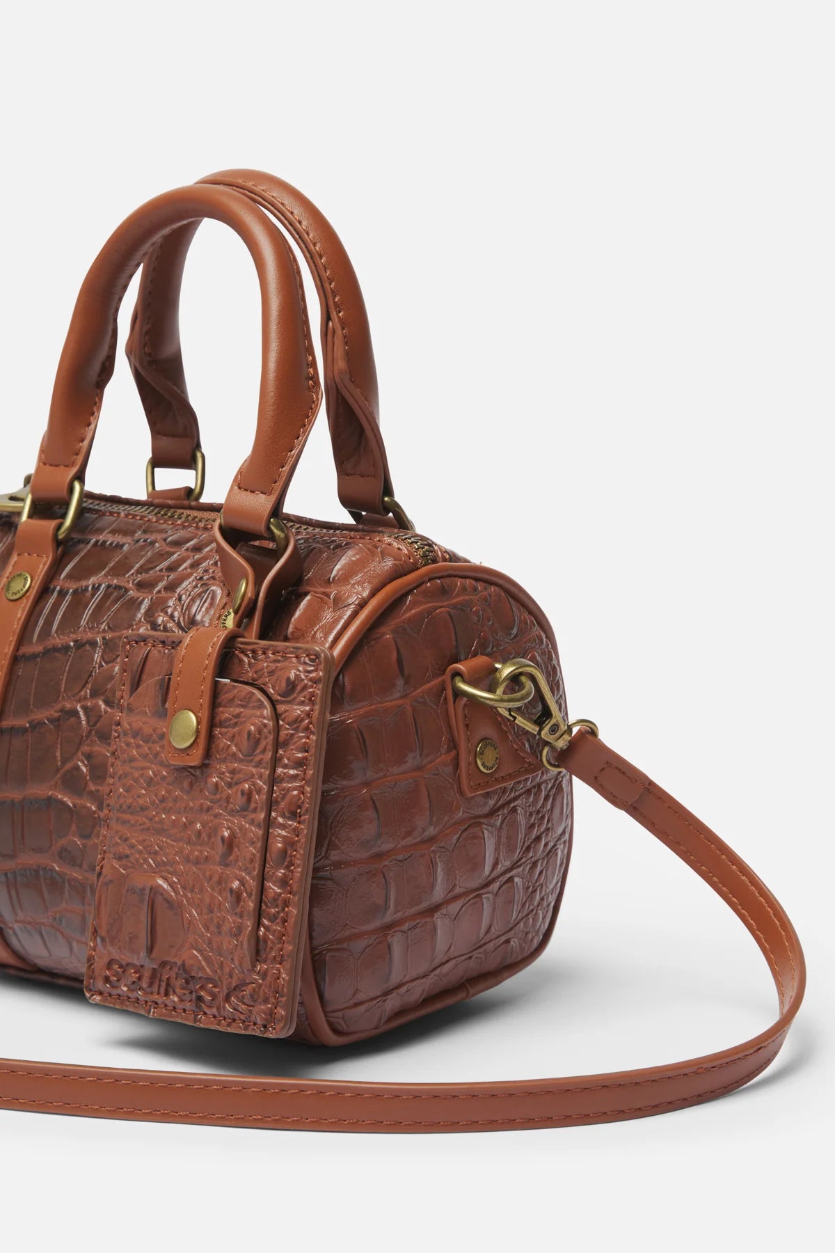 Bolso Scuffers Mini Brown Duffle Bag