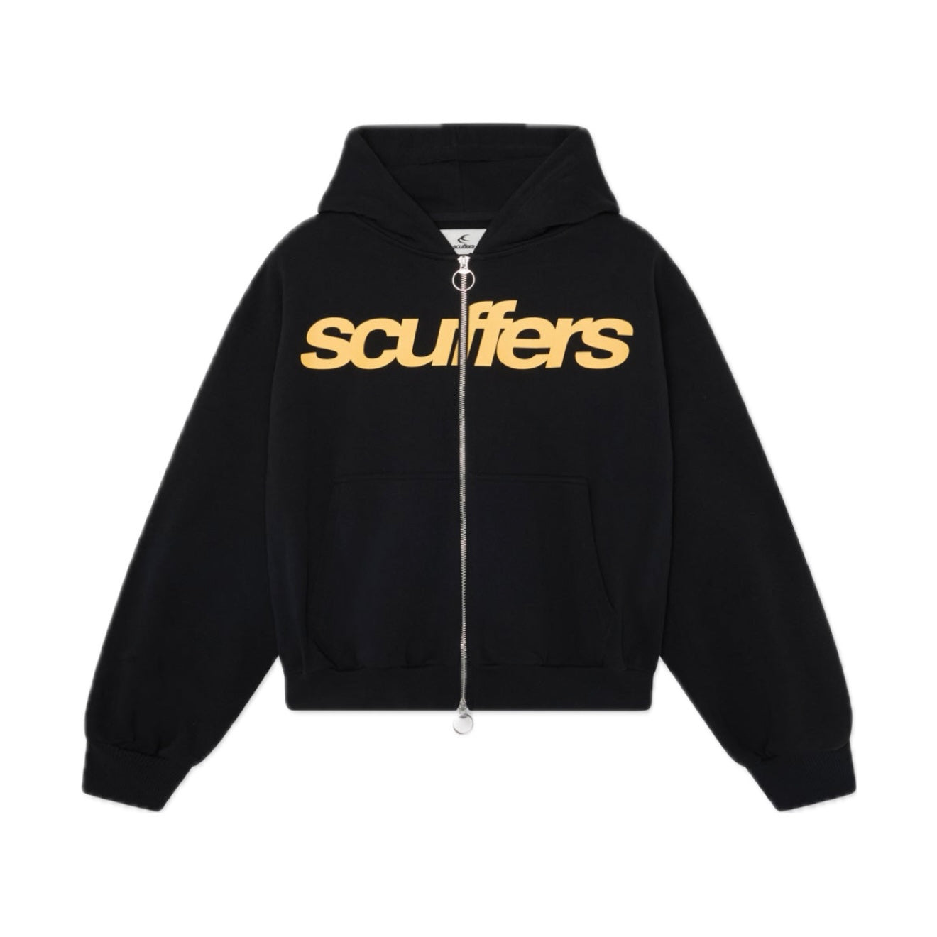 Poleron Scuffers Essential Black Zipper