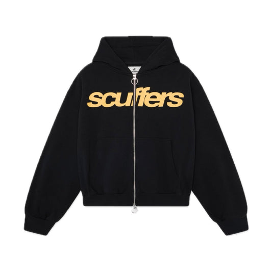 Poleron Scuffers Essential Black Zipper