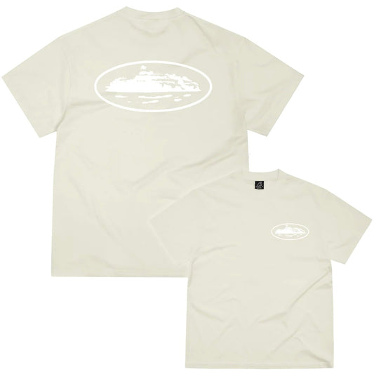 Polera Corteiz OG Island Tee Off White