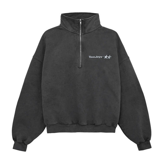 Poleron TwoJeys Icon Antracita Quarter Zip - L