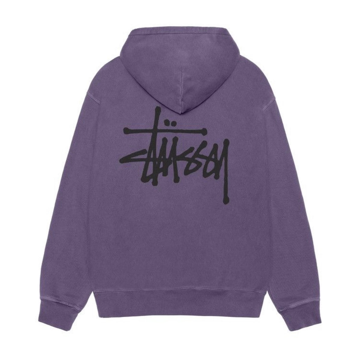 Poleron Stussy Basic Pig. Dyed Zip Grape