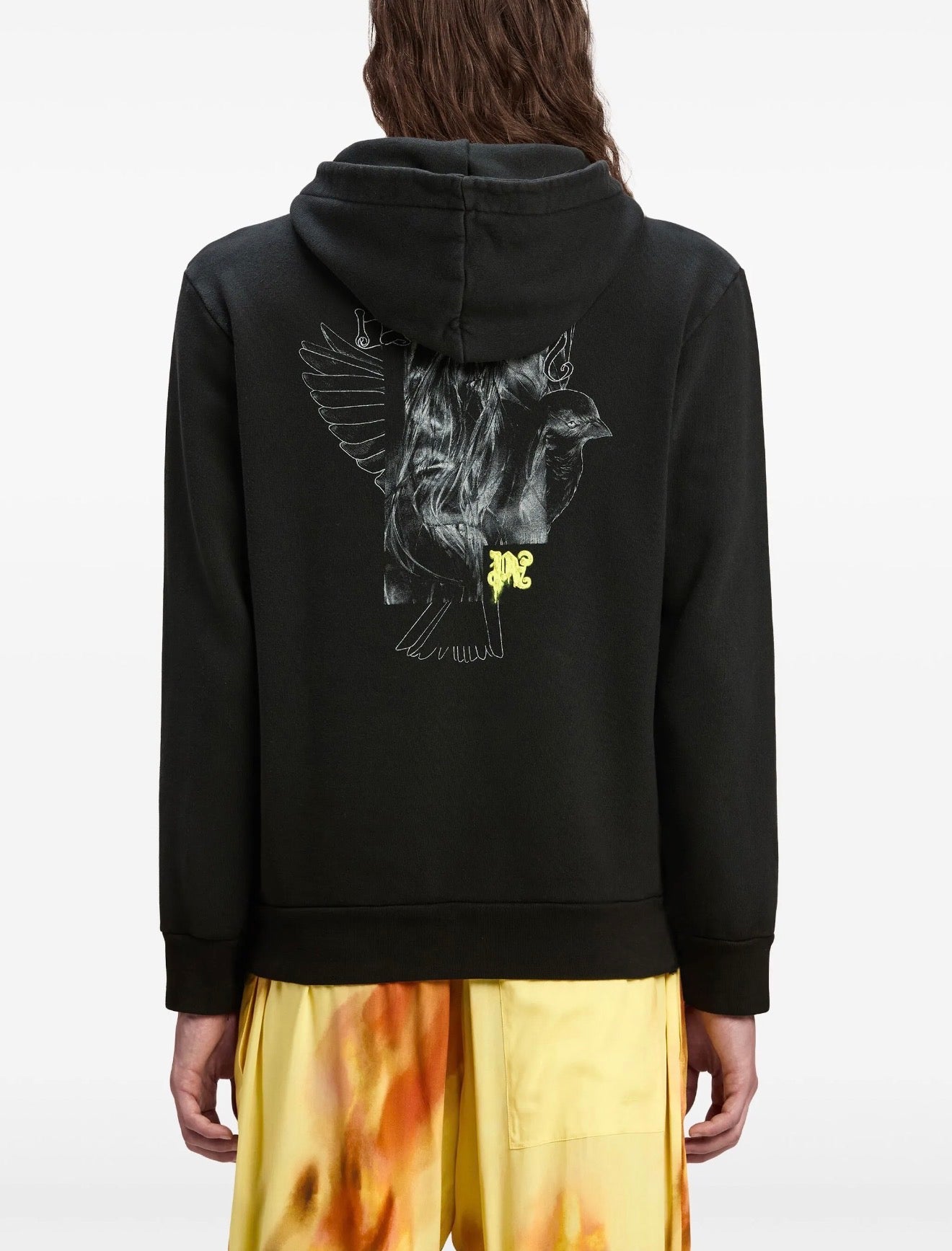 Poleron Palm Angels Thinking Pencil Black Yellow Fluor