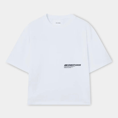 Polera Eme Studios Roots Pearl Oversized Tee