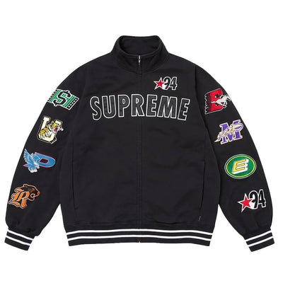 Poleron Supreme Mascots Zip Up Sweatshirt Black