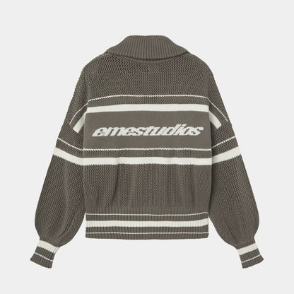 Sweater Eme Studios Unit Forest Zipper Knit