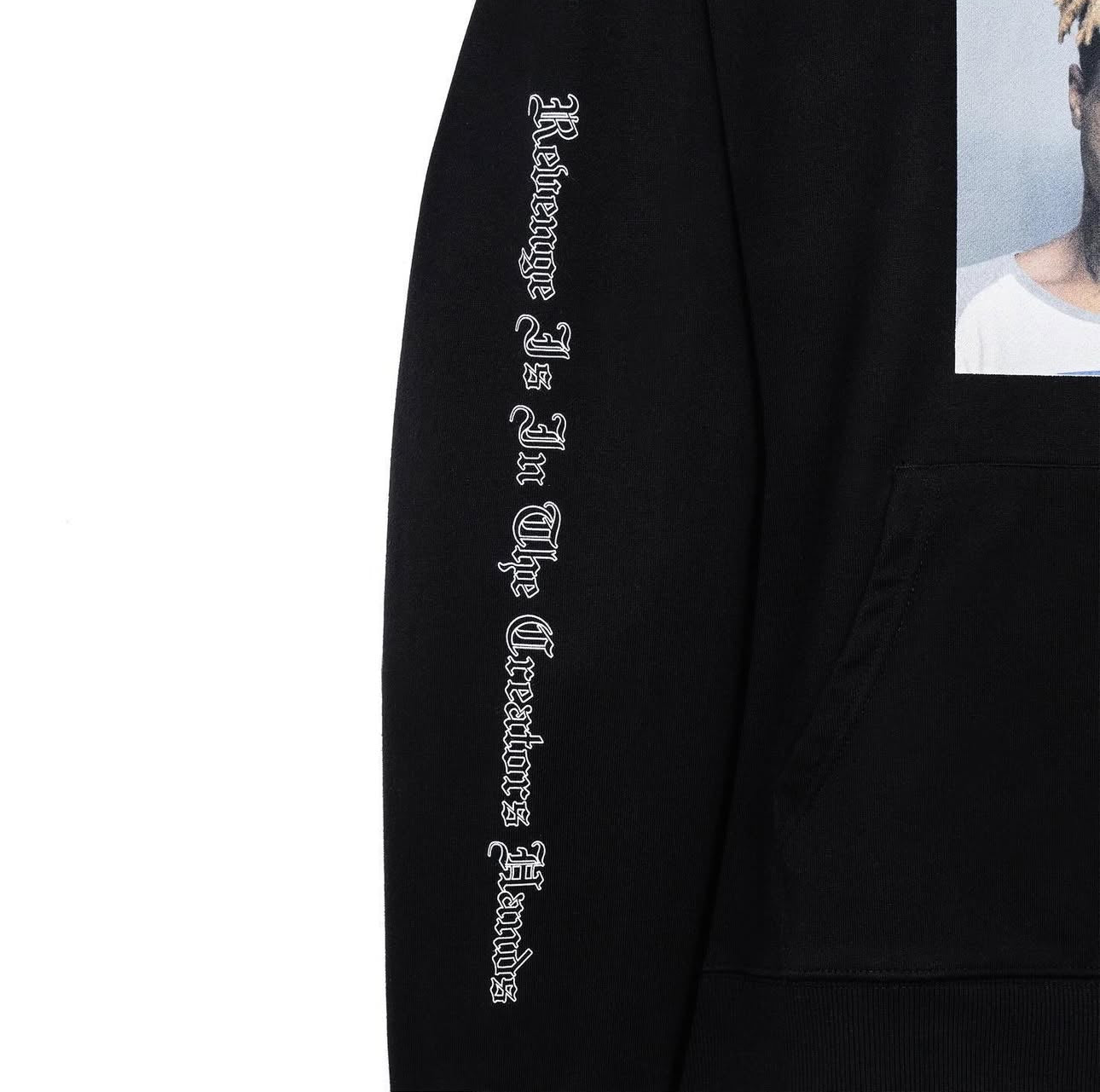 Poleron Revenge x XXXTentacion Mugshot Hoodie Black