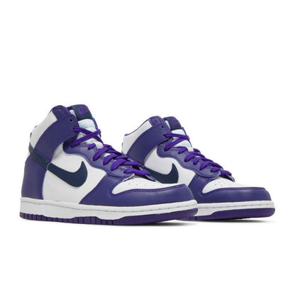 Nike Dunk High White/Midnight Navy