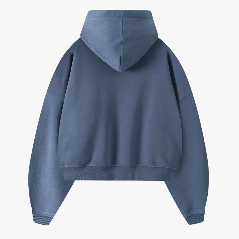 Poleron Nude Boxy Liberty Blue - L