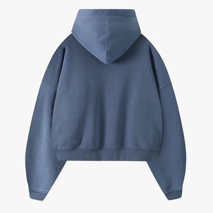 Poleron Nude Boxy Liberty Blue - L