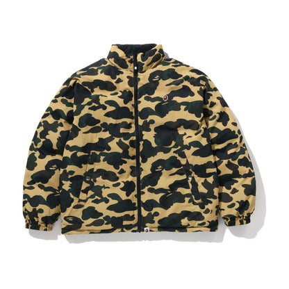 Chaqueta Bape 1ST Camo Reversible Down Jacket Yellow