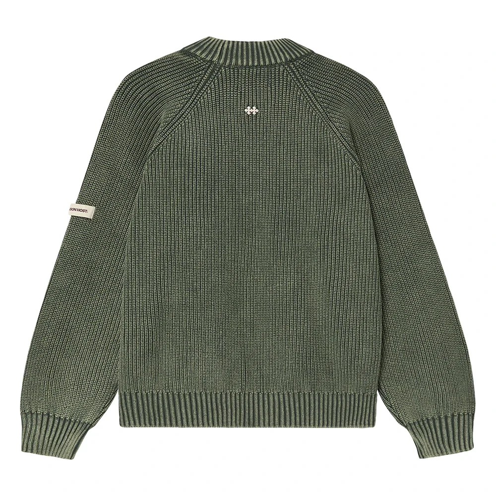 Sweater Maison Host Iconic MH Knit Green