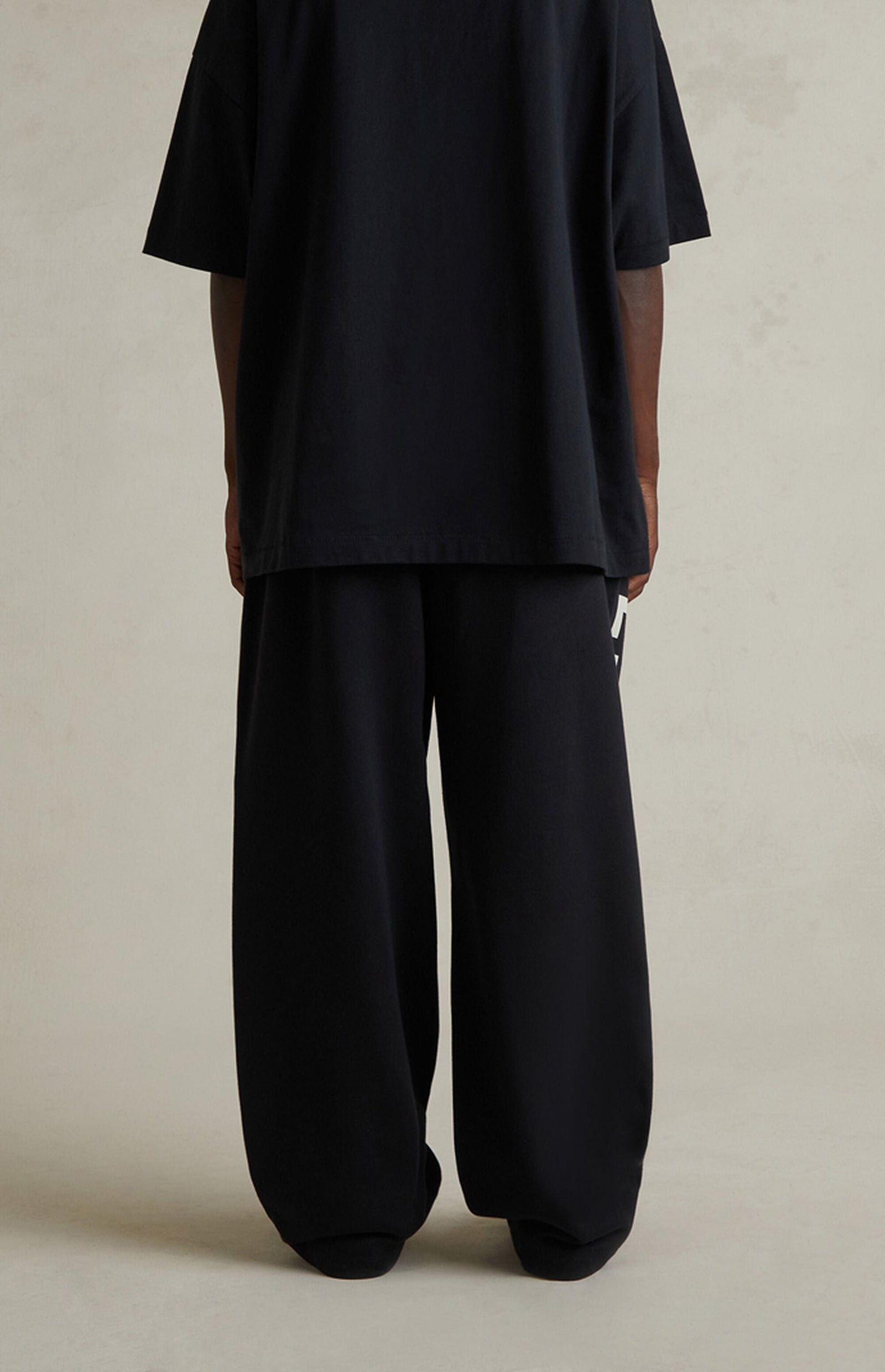 Pantalon Essentials Lounge Fleece Baggy Jet Black
