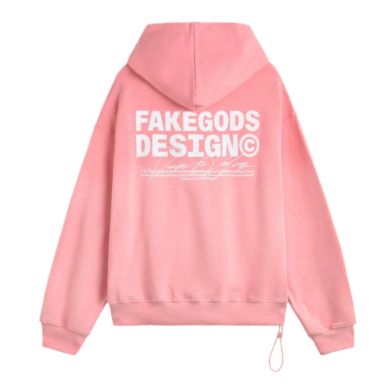 Poleron Fake Gods Designer Hoodie Rose