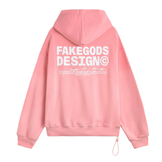 Poleron Fake Gods Designer Hoodie Rose