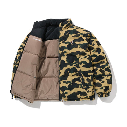 Chaqueta Bape 1ST Camo Reversible Down Jacket Yellow