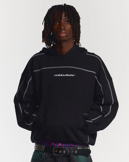 Poleron Cold Culture Roller Hoodie Black
