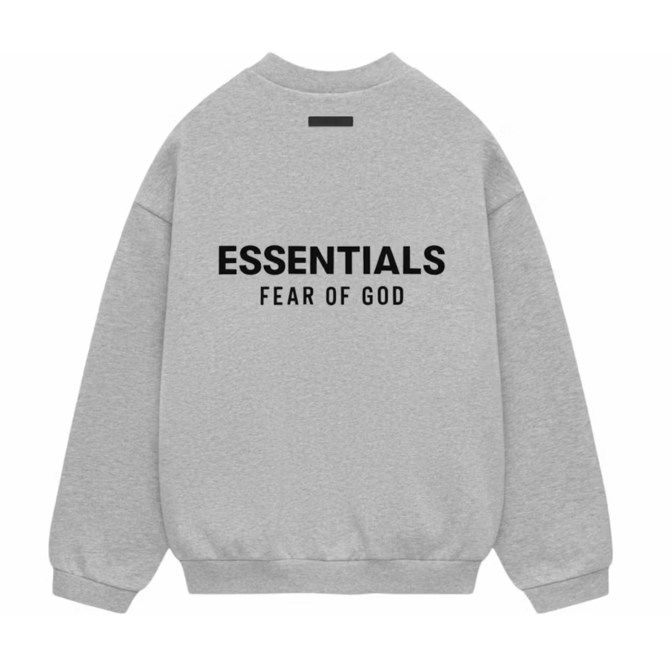 Poleron Essentials Fleece Crewneck Light Heather Grey