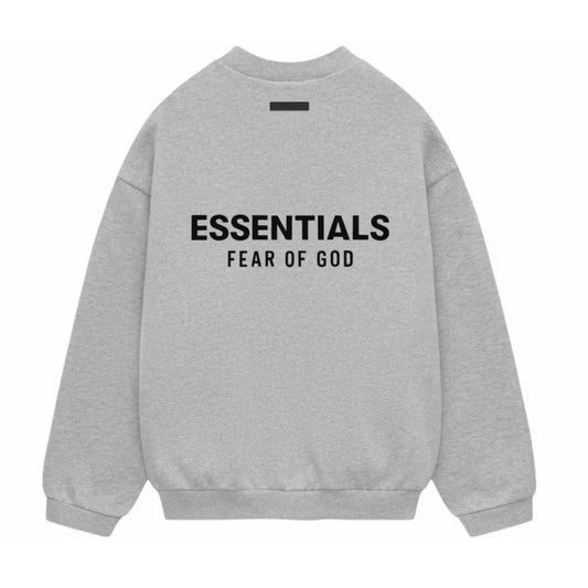 Poleron Essentials Fleece Crewneck Light Heather Grey