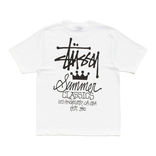 Polera Stussy Summer Classics White