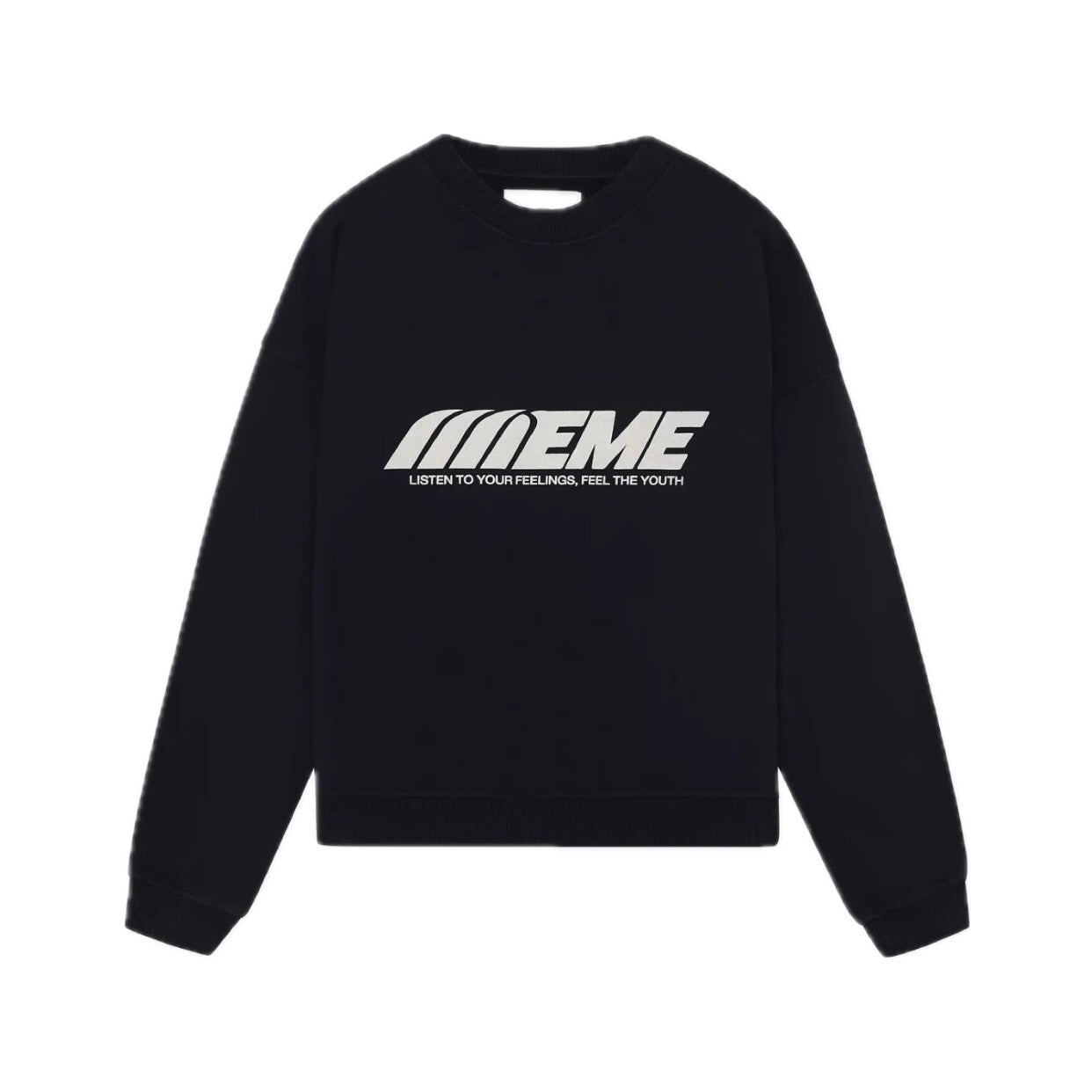 Poleron Eme Studios Staple Shadow Oversized Crewneck
