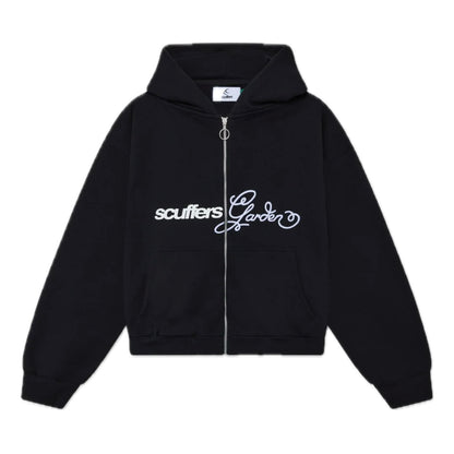 Poleron Scuffers Garden Black Zipper